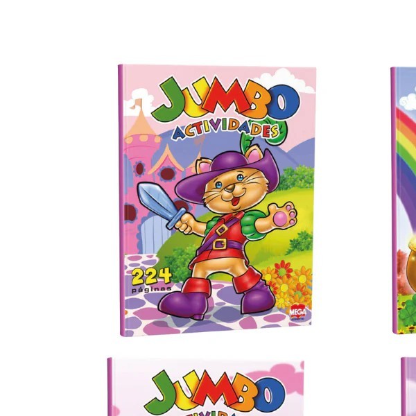 LIBRO PCOLOREAR JUMBO MONSTRUO 6776 MEGA LAROUSSE C.18